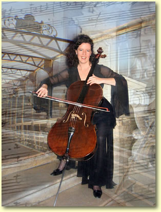 Susanne M�ller spielt Cello im Mozarteum Orchester und vielen Ensembles